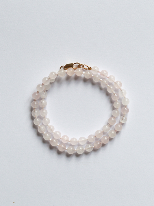 Collier Pivoine Blanche