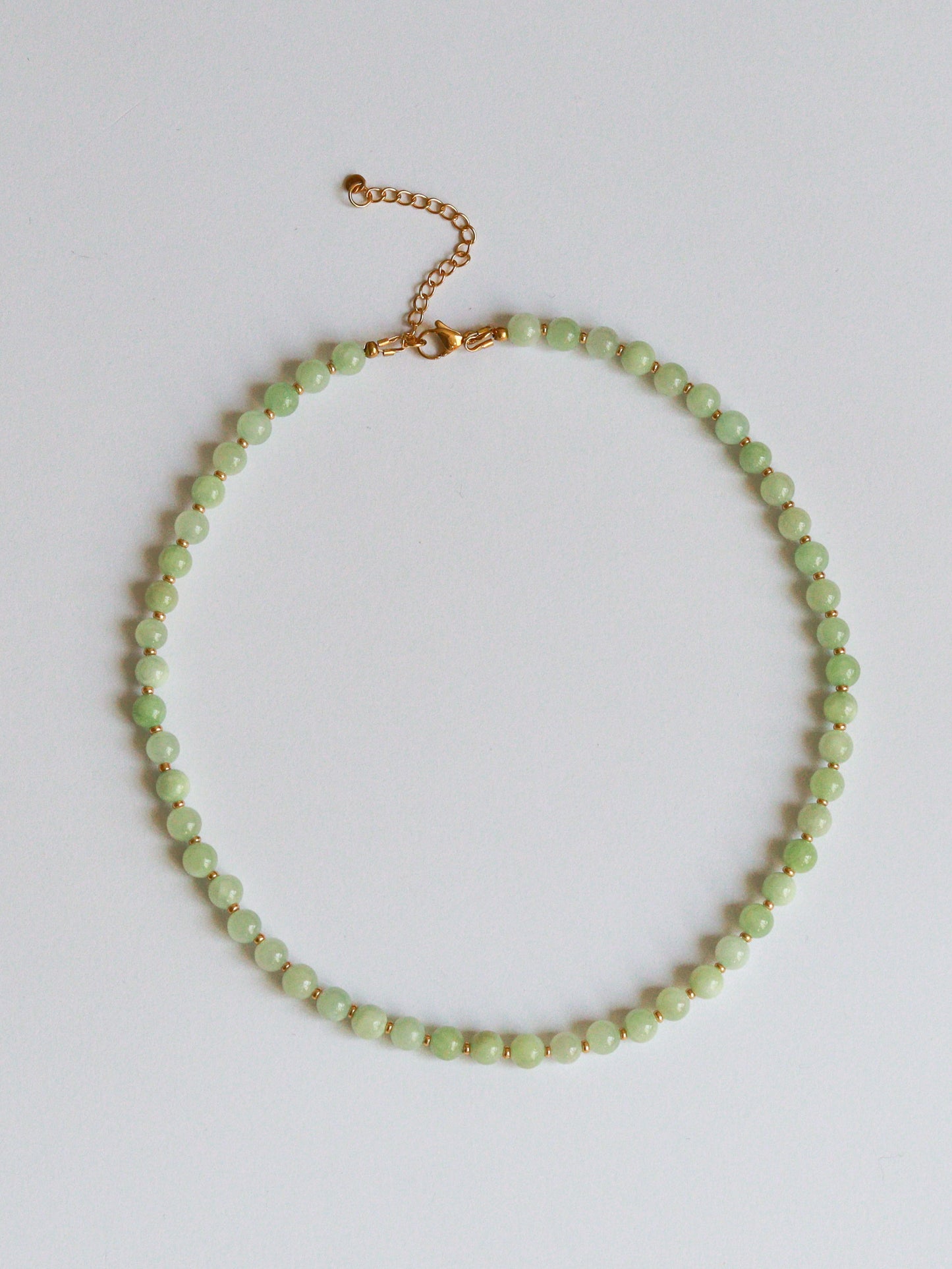 Le collier Vert glacé