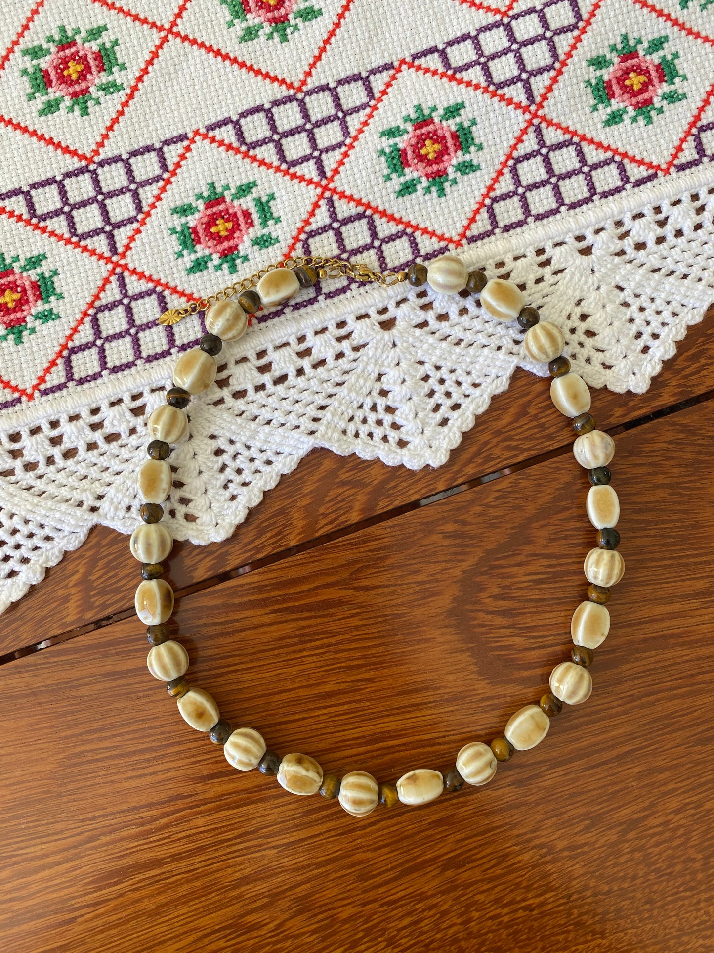 Iara beige et marron