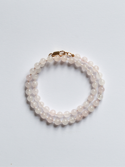 Collier Pivoine Blanche