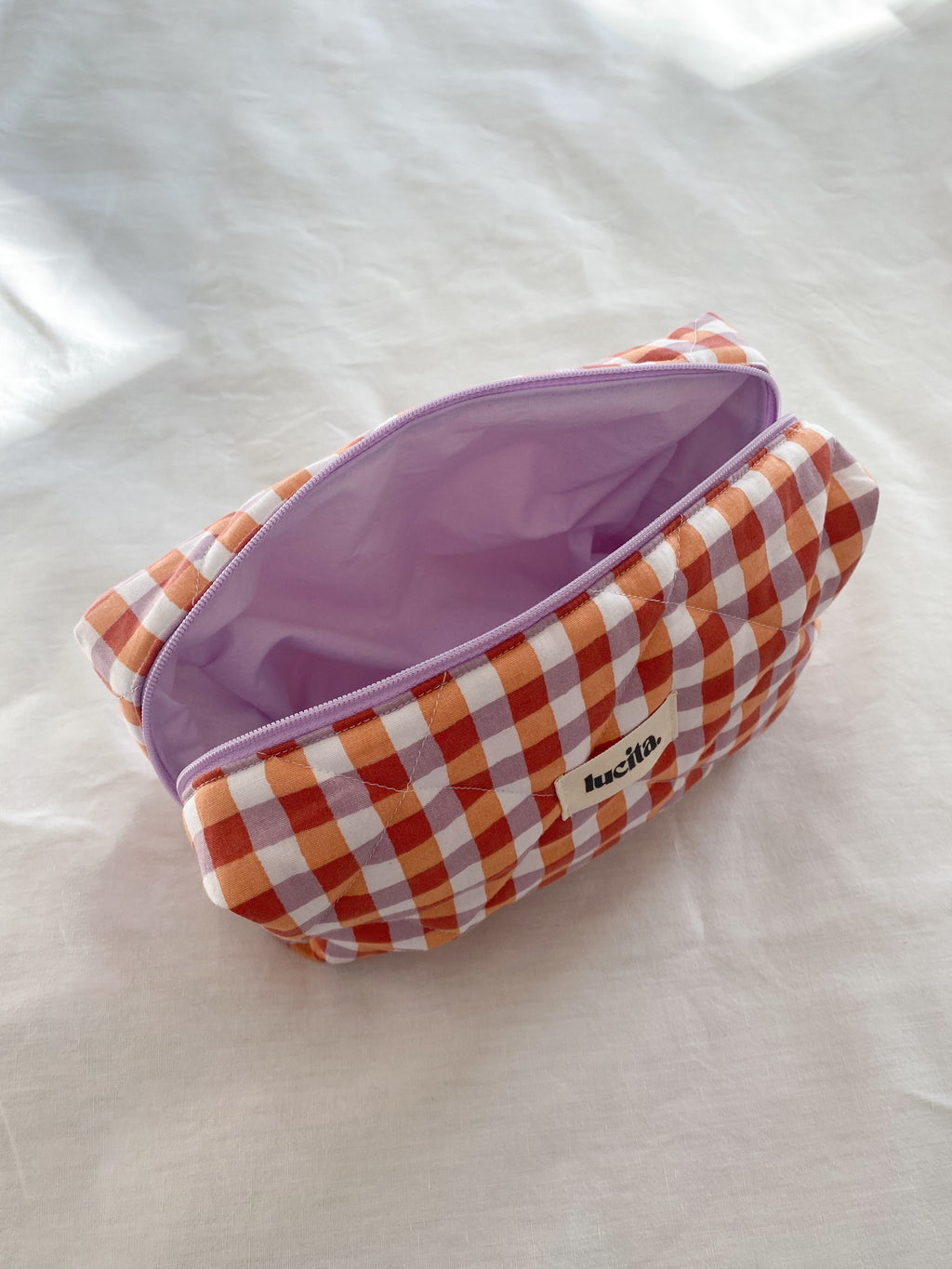 La trousse beauté Rosie Lila et Pêche