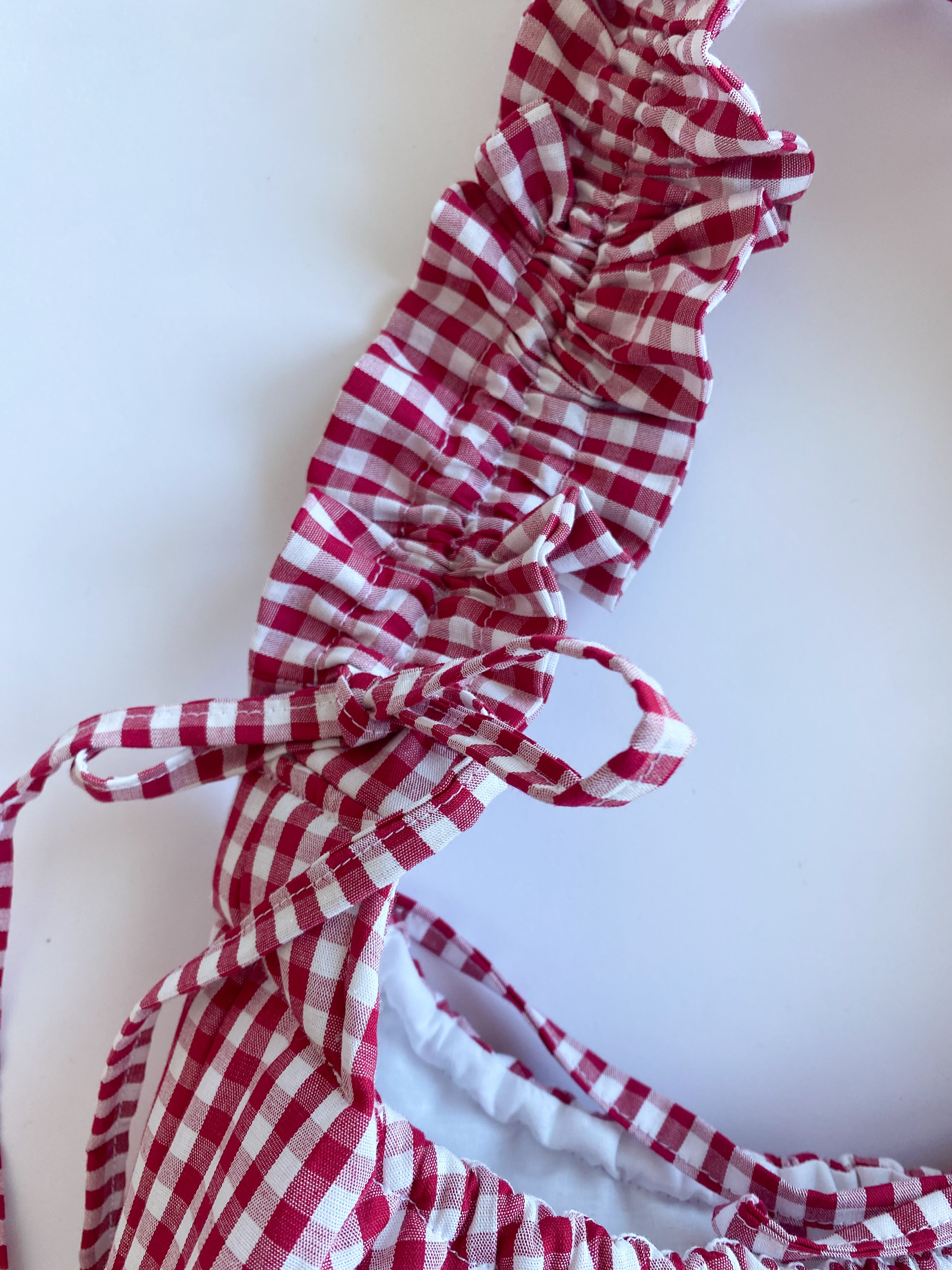 Sac Garance Vichy Framboise