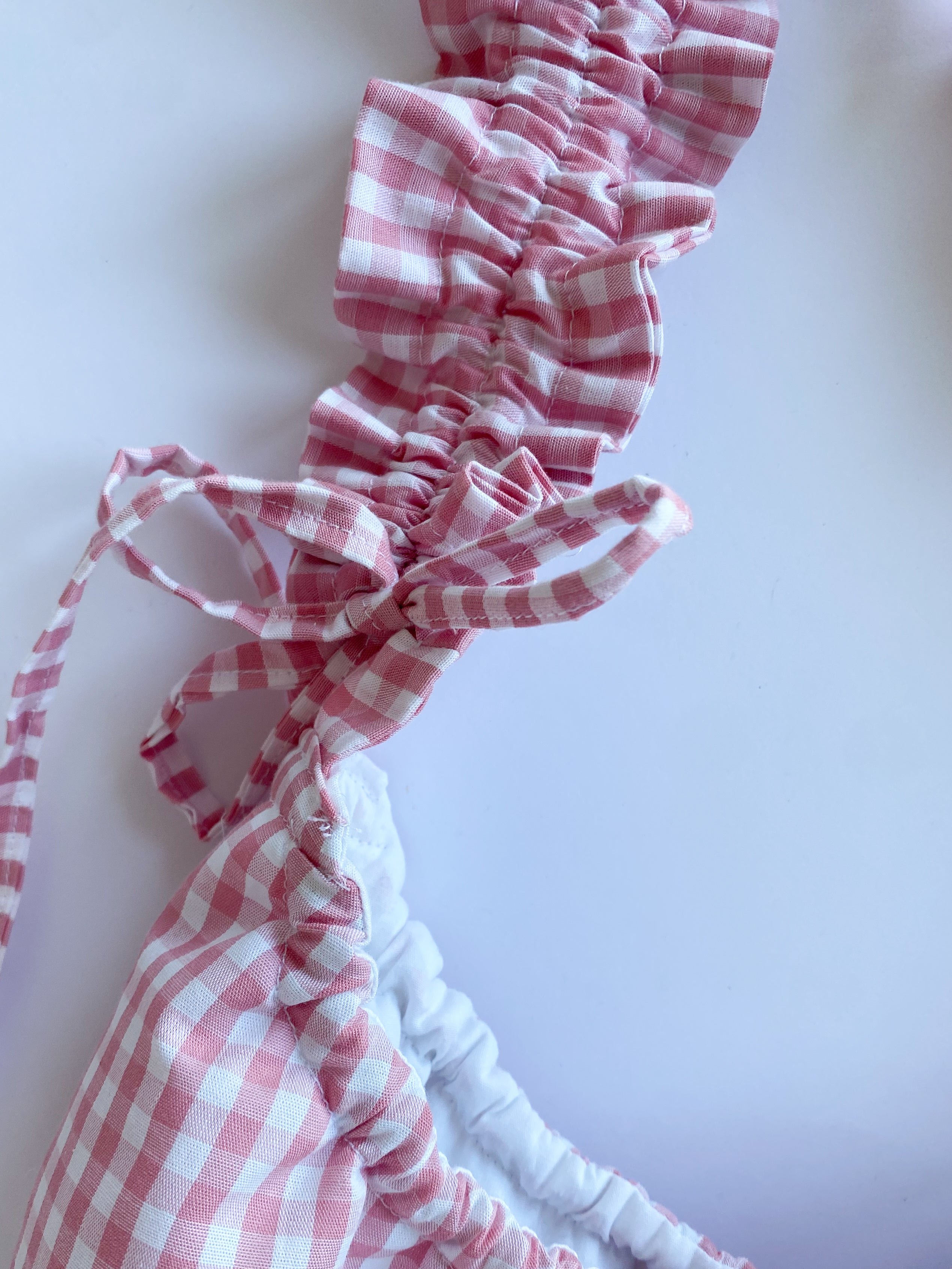 Sac Garance Vichy Rose