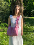 Sac Garance Vichy Framboise