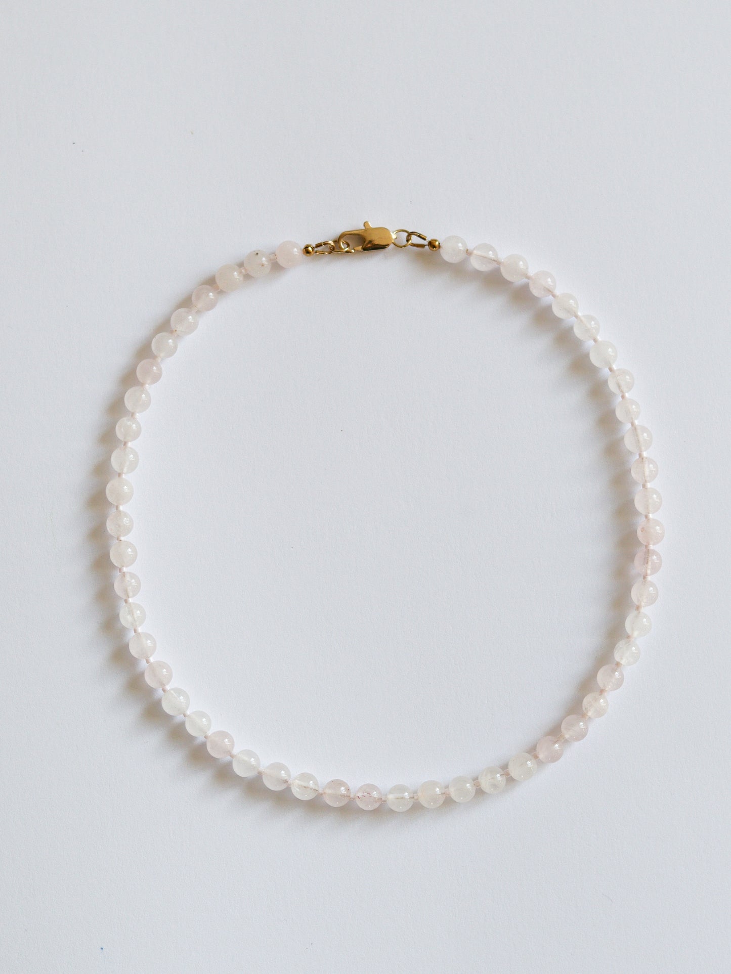 Collier Pivoine Blanche