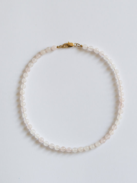 Collier Pivoine Blanche