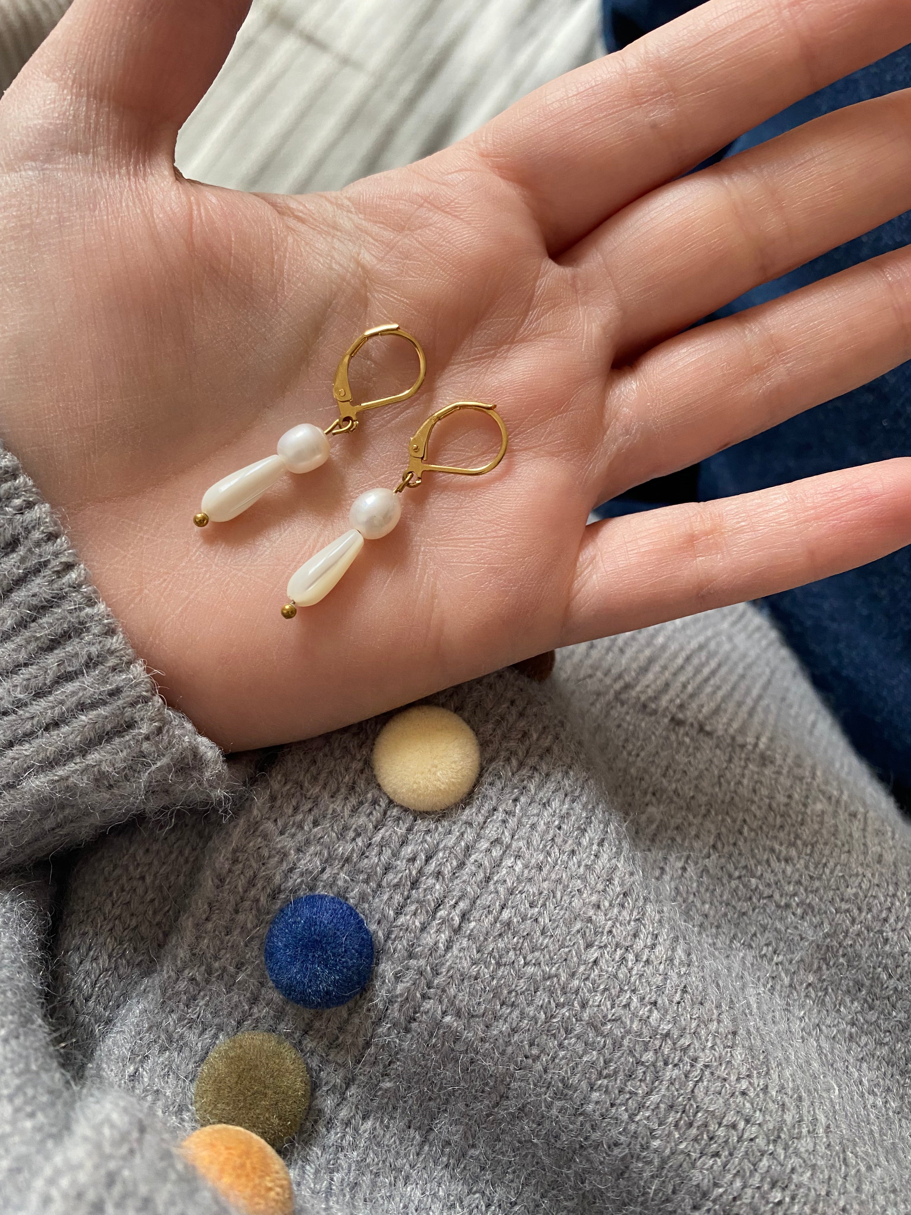 Boucles d'oreilles Douce Nuit II