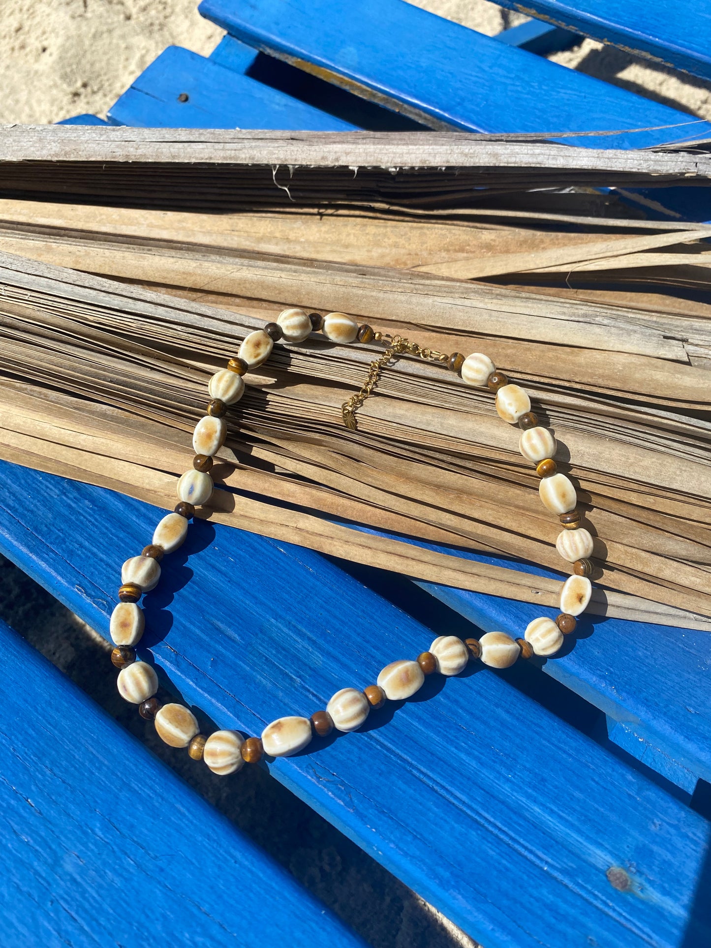 Iara beige et marron